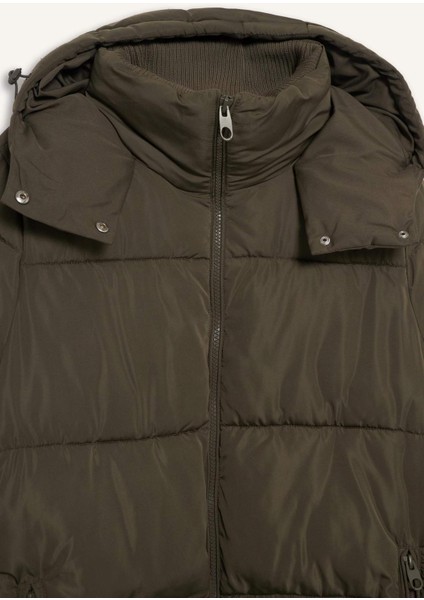 Su Geçirmez Regular Fit Kapüşonlu Parka F3557AX25WN