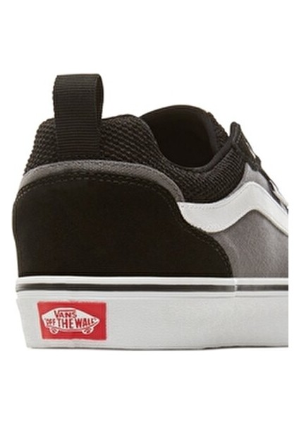 MN FILMORE Siyah Erkek Sneaker Kauçuk Waffle Dış Taban ile Dayanıklı ve Şık Tasarım