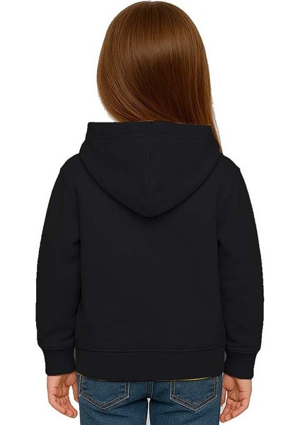 Unisex Stitch Baskılı Çocuk Swaetshirt Baskılı Kapüşonlu 3 Iplik Şardonlu fiyatları