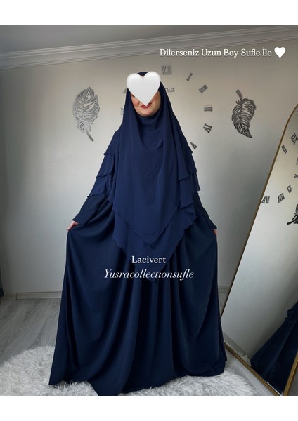 Ayrobin Elbise ve Uzun Sufle 2’li Takım