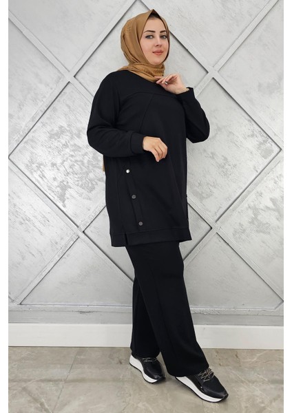 Kadın Çıt Çıt Detaylı Tesettür Takım fiyatları