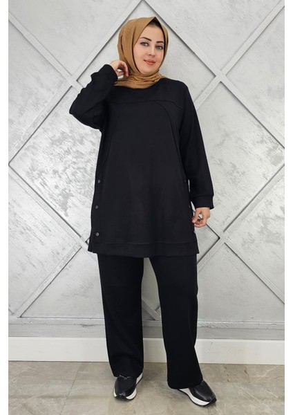 Kadın Çıt Çıt Detaylı Tesettür Takım modelleri