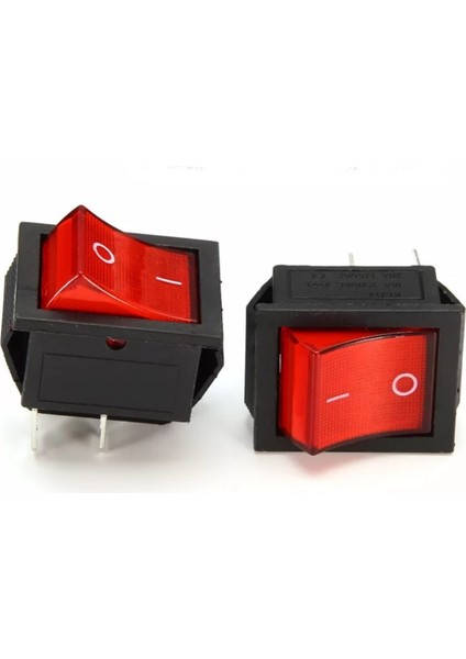 MR-104-0 Geniş Kırmızı Işıklı Anahtar On-Off 4p ( 5 Adet ) fiyatları