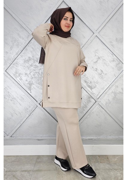 Kadın Çıt Çıt Detaylı Tesettür Takım fiyatları