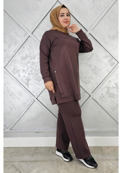 Kadın Çıt Çıt Detaylı Tesettür Takım fiyatları