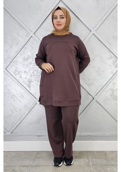 Kadın Çıt Çıt Detaylı Tesettür Takım modelleri