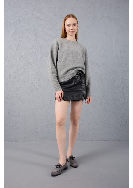 Istanbul Serisi Kadın Füme Süet Hakiki Deri Babet Ayakkabı indirimleri