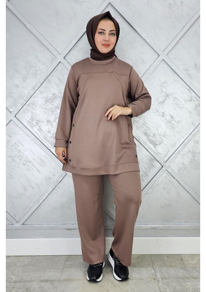 Kadın Çıt Çıt Detaylı Tesettür Takım fiyatları
