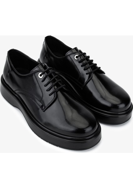 Erkek Hakiki Deri Siyah Açma Casual Ayakkabı 1093 4033 Erk Ayk SK25-26 Sıyah Acma fiyatları