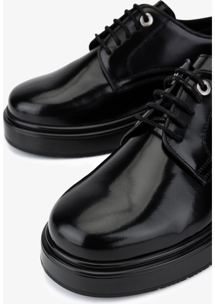 Erkek Hakiki Deri Siyah Açma Casual Ayakkabı 1093 4033 Erk Ayk SK25-26 Sıyah Acma modelleri