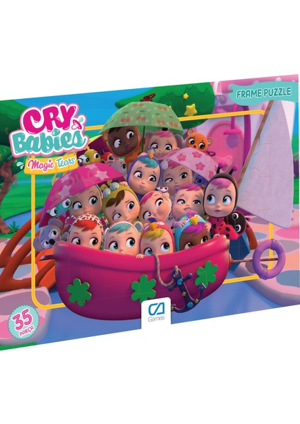 Cry Babies Frame Puzzle - 35 Parça - Karışık Desen Gönderilecektir. fiyatları