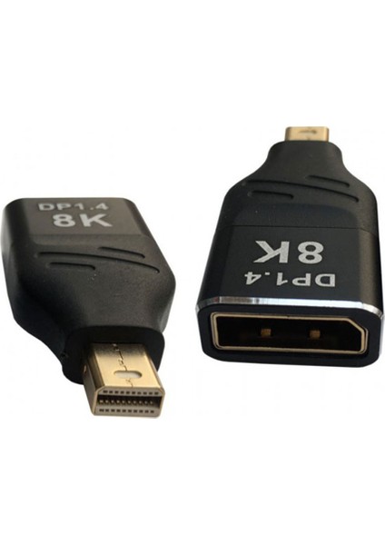 Displayport 8k To Mini Displayport Adaptörü Çift Yönlü Çevirici