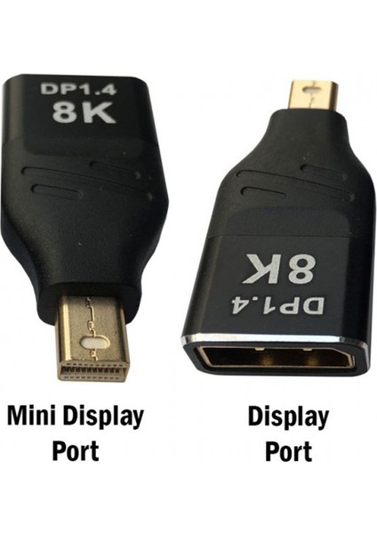 Displayport 8k To Mini Displayport Adaptörü Çift Yönlü Çevirici fırsatları