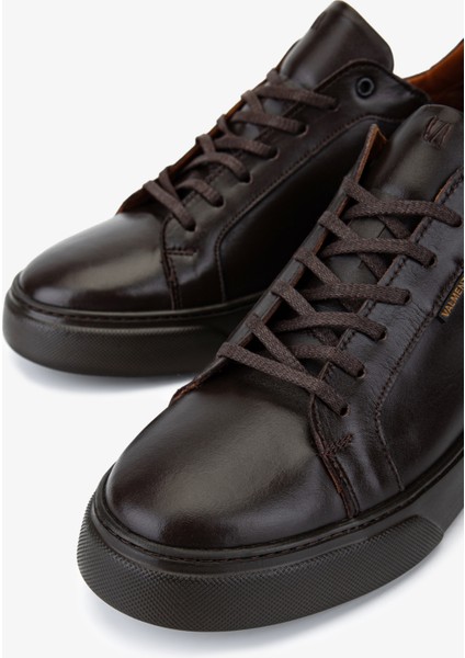 Erkek Hakiki Deri Kahverengi Sneakers & Spor Ayakkabı 1166 25WN01 Erk Ayk SK25-26 Kahve modelleri