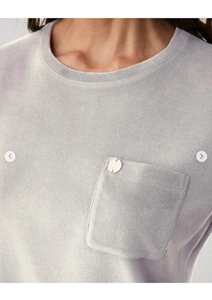 Yumuşak Dokulu Kadife Kadın Şort Takım 9709 fiyatları