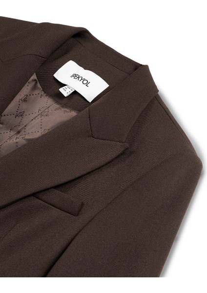 Vatkalı kruvaze blazer IW6250106022074 fiyatları