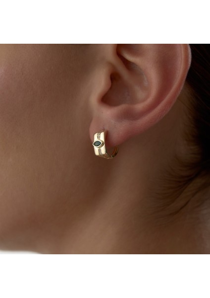 Glitter Taşlı Küpe