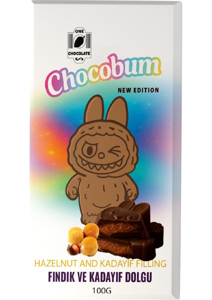 Labubu Fındık ve Kadayıf Dolgusu 100G