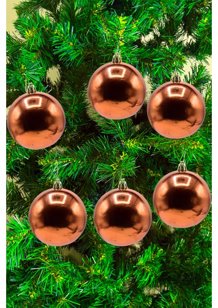 4cm 6lı Bakır Top Parlak modelleri