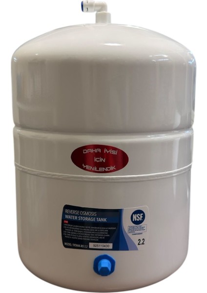 Tüm Su Arıtma Cihazlarına Uyumlu 8'litrelik Tank (Depo)