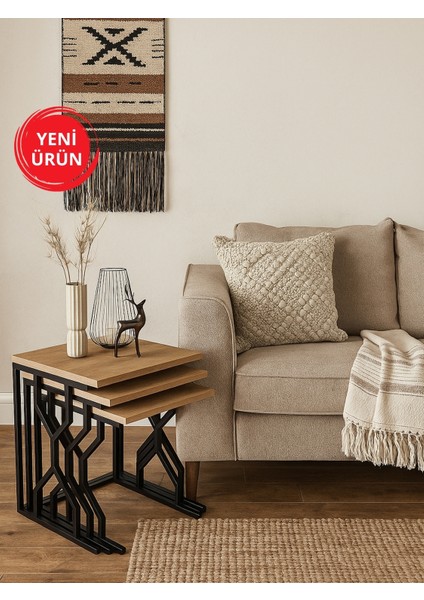 Nanette 3lü Zigon Sehpa Sepet