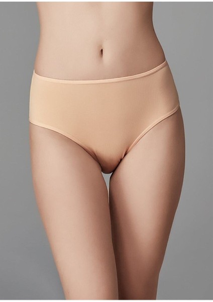 ERSK710 Kadın Yüksel Bel Slip 3lü Syh-Byz-Ten