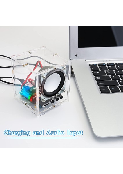 Dıy Bluetooth Hoparlör Kiti Taşınabilir Lehim Projesi Hoparlör Kiti Ses Kutusu Yetişkinler Için Genç Öğretme ve Öğrenme (Yurt Dışından) fırsatları
