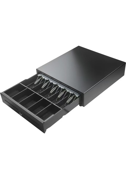 Para Çekmecesi Büyük Boy Elektronik Sistem 5 Adet Banknot 5 Adet Madeni Para Gözlü Pls Sürgü 41 x 41 Ecd