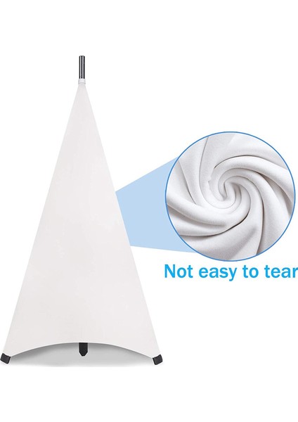 Evrensel Dj Light Hoparlör Stand Kapağı Çift Taraflı Tripod Stand Stand Scrim Kapak Gerilebilir Malzeme 1 Pcs (Yurt Dışından) modelleri