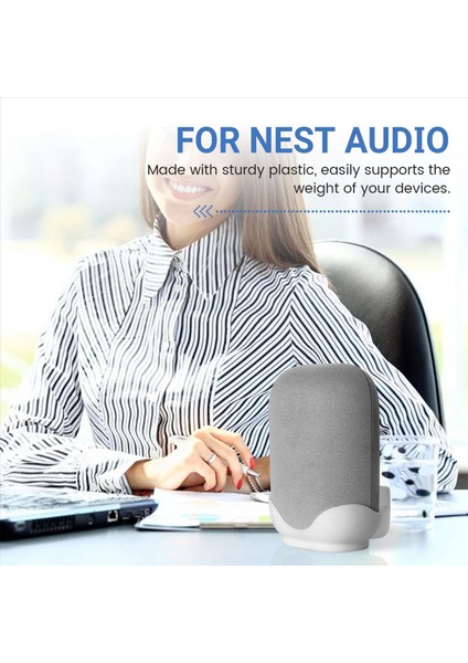 Google Nest Ses Braketi Duvar Braketi Masaüstü Braket-White Için Google Audio Bracket Için (Yurt Dışından) fırsatları