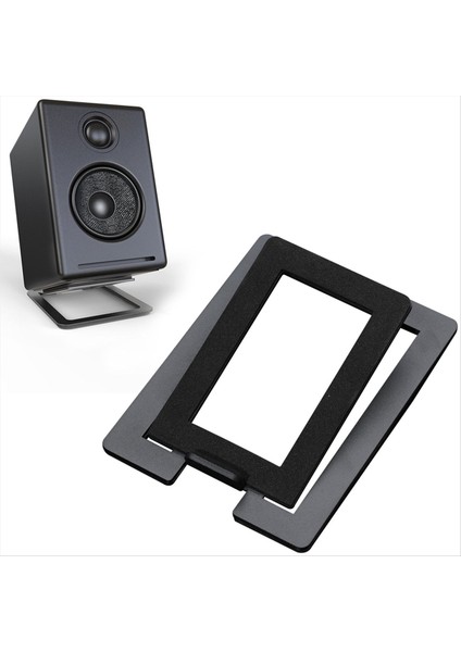 Masaüstü Ses Standı Temel Şok Emilim ve Geliştirilmiş Ses Si Hoparlör Braketi Bilgisayar Hoparlör Beyaz (Yurt Dışından) modelleri