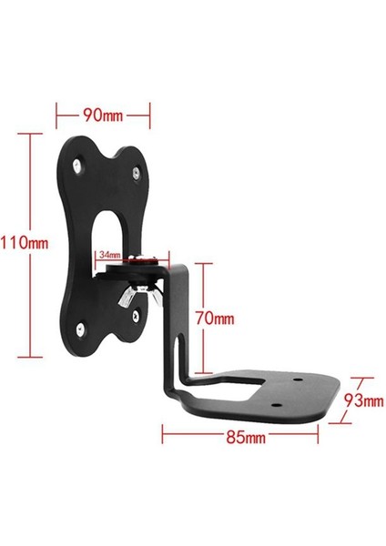 B &amp W Oluşumu Için Flex Hoparlör Ev Sineması Duvar Montajı Çok Fonksiyonlu Taşınabilir Uygun Braket (Yurt Dışından) modelleri