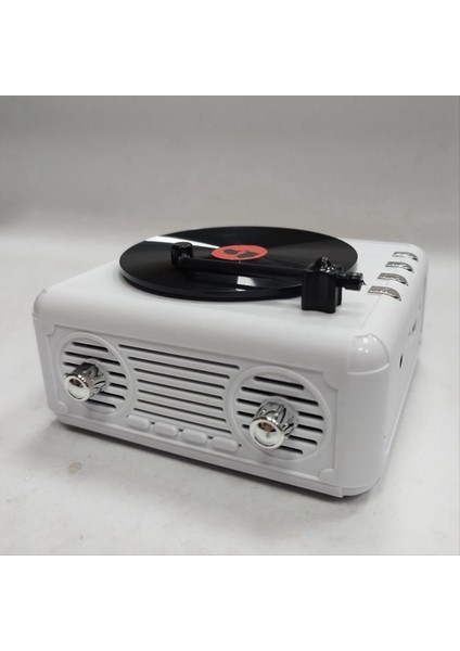 Retro Hoparlör Taşınabilir Bluetooth Hoparlör Subwoofer Ses Kutusu Office Açık Ev Oyuncu Pembe (Yurt Dışından) modelleri