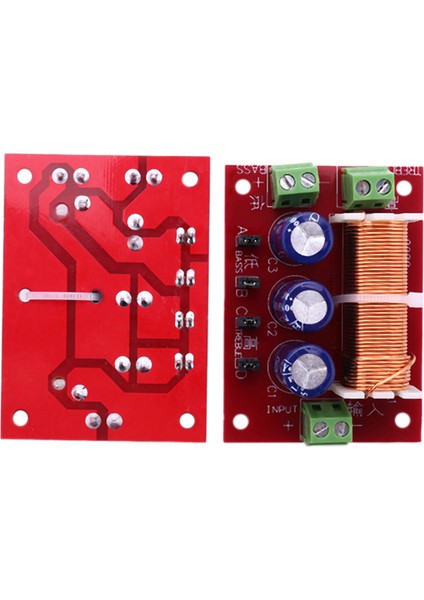 4x YLY-2088 Ses Frekans Bölücü 400W Ayarlanabilir 2 Yollu Crossover Filtreler Tam Aralık Tiz Bas Frekans Bölücü (Yurt Dışından) fiyatları