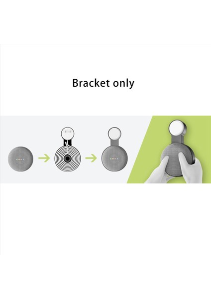 Google Nest Mini Duvar Braketi Ikinci Nesil Soket Askılı Askı Braketi-Beyaz Için Google Audio Için Uygun 10 Adet (Yurt Dışından) fırsatları