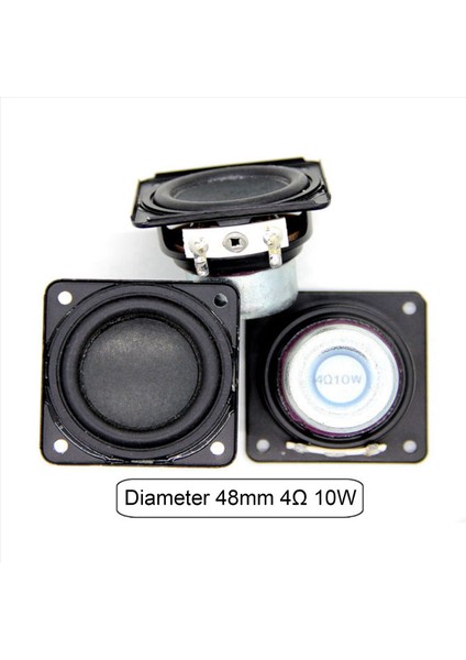 2pcs 1 8 Inç Ses Hoparlörü 4ω 10W 48MM Bas Multimedya Hoparlör Dıy Ses Mini Hoparlör Montaj Deliği (Yurt Dışından) fiyatları