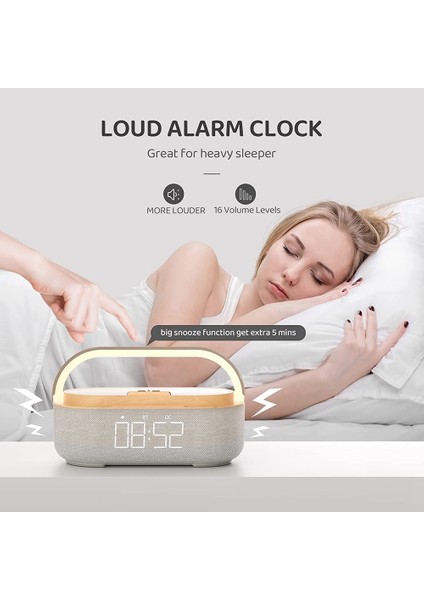 Bluetooth Hoparlörlü Dijital Çalar (Yurt Dışından) indirimleri