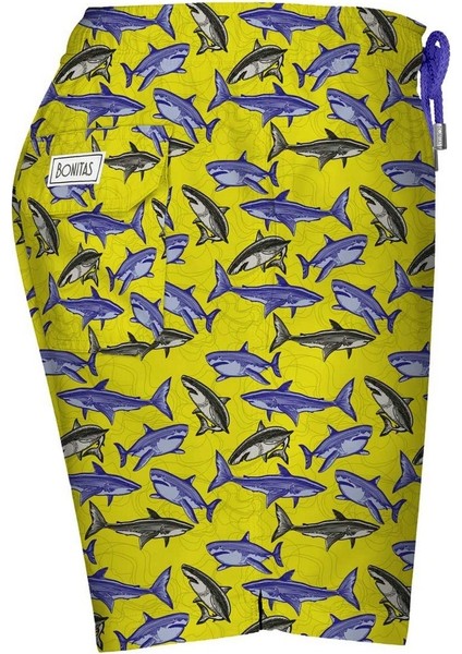 Erkek Şort Köpek Balığı - Sarı 22701 fiyatları