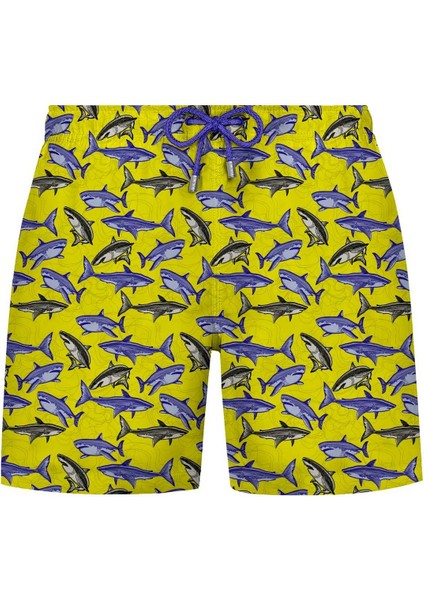Erkek Şort Köpek Balığı - Sarı 22701 indirimleri