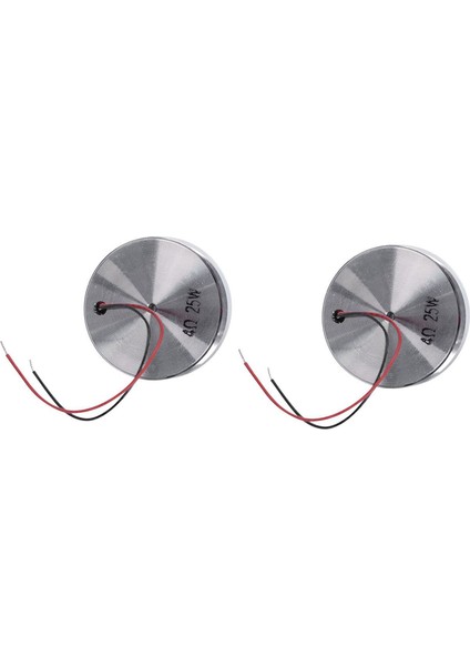 2x Ses Taşınabilir Hoparlörler 50MM 4ohm 25W Tam Menzilli Hoparlör Rezonans Ses Ezeri Süper Bas Neodymiyum Hoparlörler (Yurt Dışından)