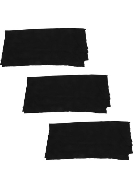 3x Hoparlör Izgara Bez Stereo Gille Kumaş Hoparlör Radyo Mesh Bezi 1 7mx0 5m Siyah (Yurt Dışından)