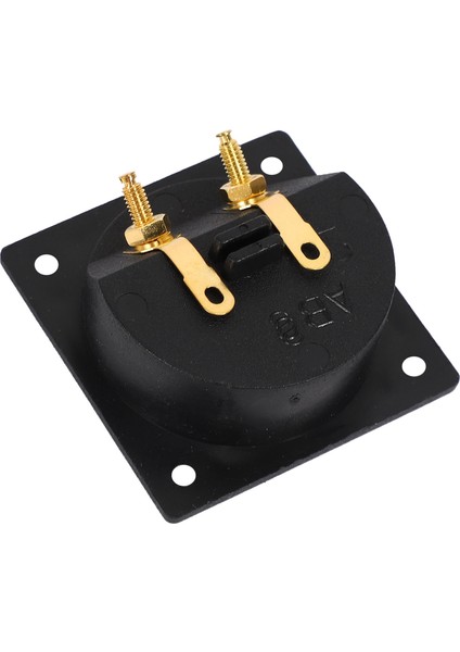 4x Yeni Kare Kart Bağlama Hoparlör Sonrası Kutu Terminal Kupası Tel Kablo Kutusu Konnektörü (Yurt Dışından) indirimleri