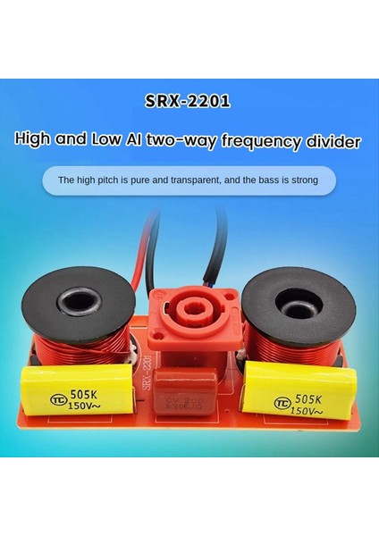 2 Yollu 300W Frekans Çapraz Bölme Tiz Hoparlörler Dıy High Fidelity Sound Için Stereo Ses Filtresi (Yurt Dışından) fiyatları