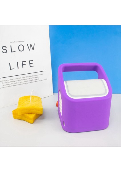 Yoto Player (3 Gen ) Çocukların Akıllı Ses Silikon Koruyucu Kapak Düz Renk Basit Kabuk-C Için Koruyucu Kılıf (Yurt Dışından) modelleri