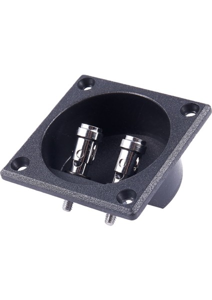 4x Kare Şekil Çift Bağlama Post Tip Hoparlör Kutusu Terminal Kupası Siyah (Yurt Dışından) indirimleri