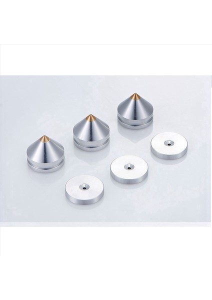 12SET Hıfı Ses Ayak Çivileri Koni Zemin Ayak Tırnak Alüminyum Alaşım Hoparlör Dac CD Calet Güç Amplıfıcıcıcıcıcut (Yurt Dışından) modelleri