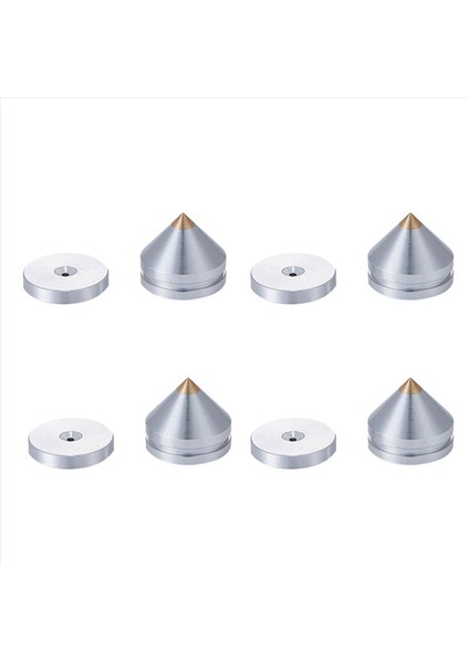12SET Hıfı Ses Ayak Çivileri Koni Zemin Ayak Tırnak Alüminyum Alaşım Hoparlör Dac CD Calet Güç Amplıfıcıcıcıcıcut (Yurt Dışından) indirimleri