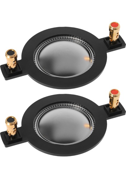 2x Ses Hoparlör Titanyum Film 44 Çekirdek Treble Ses Reel Tweeter Aksesuar (Yurt Dışından)