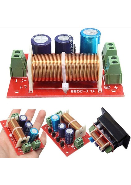 3x 400W Hoparlör Crossover 2 Yol Hoparlör Için Düşük 4-16 Ohm Frekans Bölücü (Yurt Dışından) indirimleri