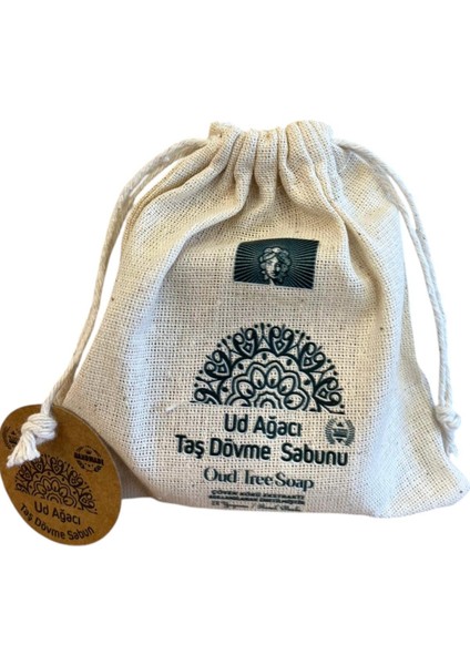Beyaz Taş Dövme Sabun - Beyaz Ud Ağacı Sabun 120 G Paket